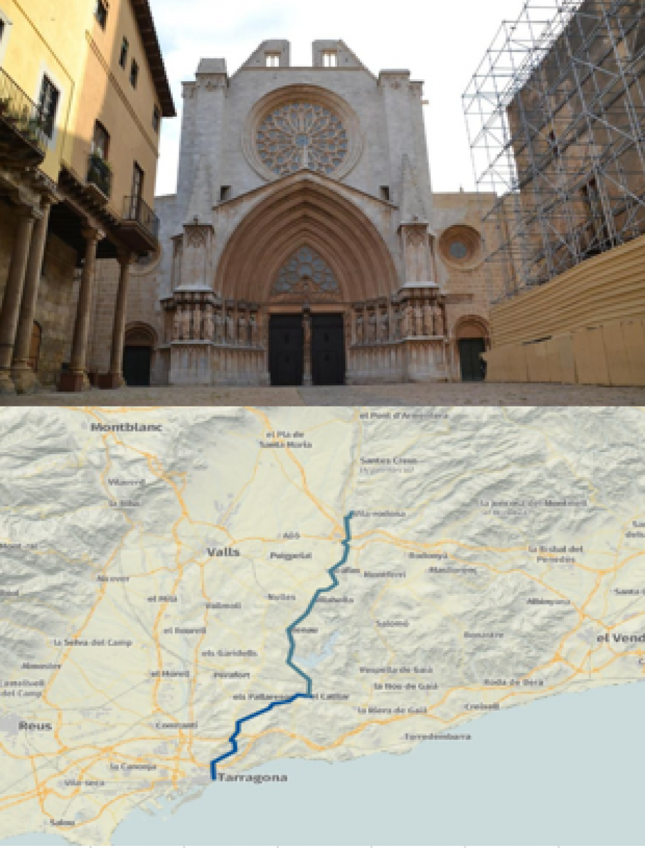 Camí Sant Jaume, Tarragona - Vilarrodona, 34,25 km.